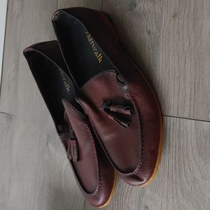 Burgundy loafers